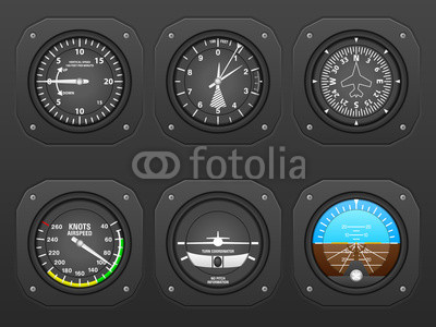 Airplane dashboard
