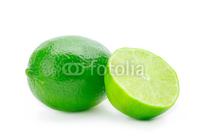 Lime isolated
