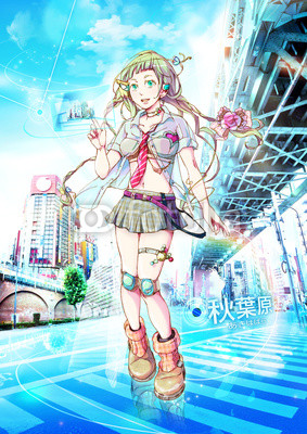 未来の女子学生（秋葉原）