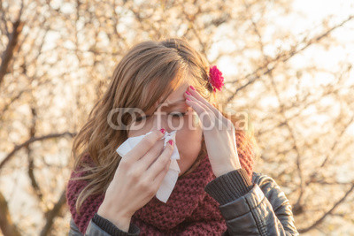 Seasonal allergies and health problems.