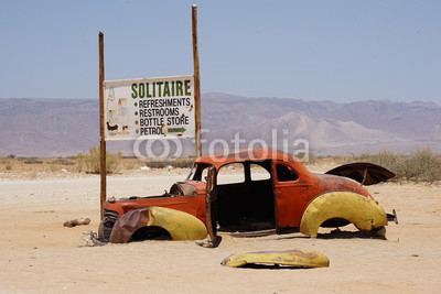 Alte Autos in Solitaire, Namibia