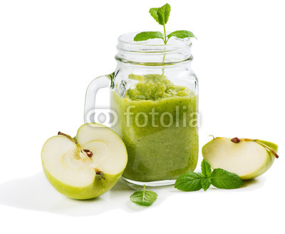 Puree of green apple.