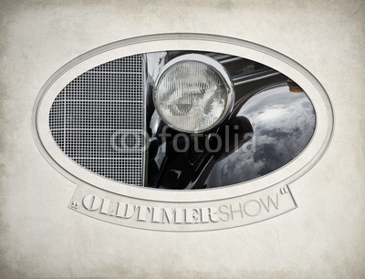 Oldtimer Show - Typo Lampe