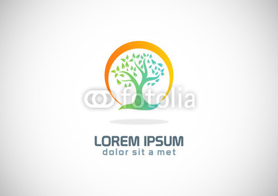 tree nature ecology logo