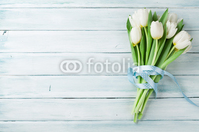 White tulips