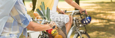 People on bikes