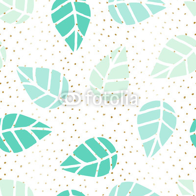 Seamless Leaves Pattern