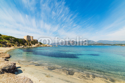 Fortezza Vecchia beach in Villasimius