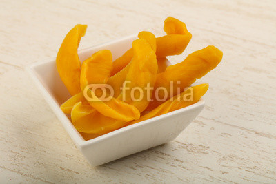Dry mango chips