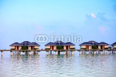Tropical beach landscape