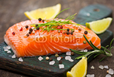 Fresh salmon