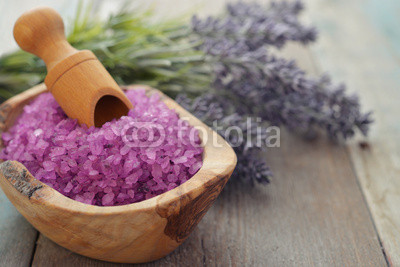 Lavender with sea salt