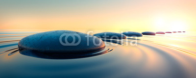 Steine im Wasser 3
