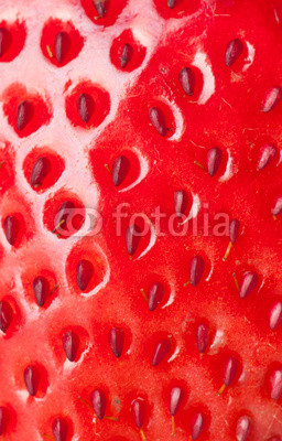macro strawberry