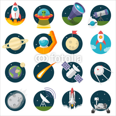 Space, Illustration series
