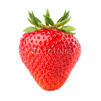 strawberry isolated on the white background