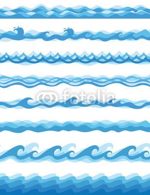 Seamless Waves - Vector