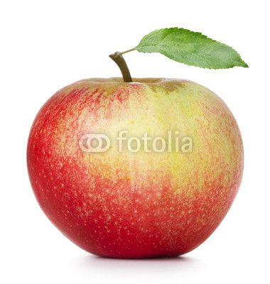 red apple