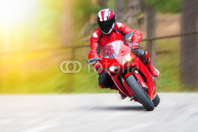 Motorbike racing