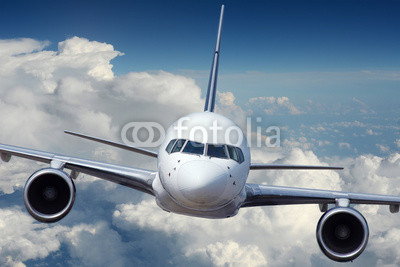 Commercial Airliner during flight