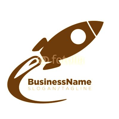 Rocket logo icon Vector