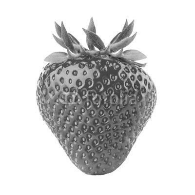 strawberry isolated on the white background