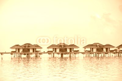 Tropical beach landscape