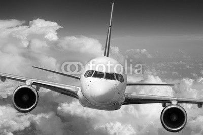 Commercial Airliner during flight