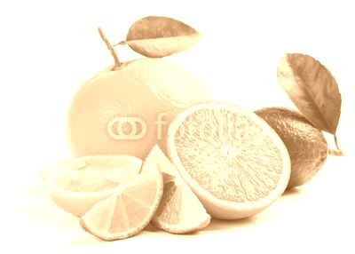 Fresh citrus fruits