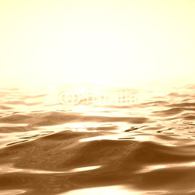 Abstract blue water