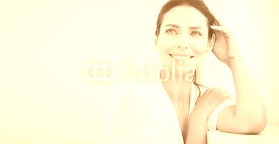 Beautiful Woman At Window