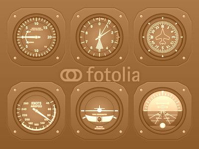 Airplane dashboard
