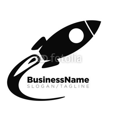 Rocket logo icon Vector