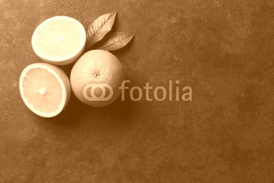 Fresh ripe oranges