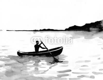 Man in the boat