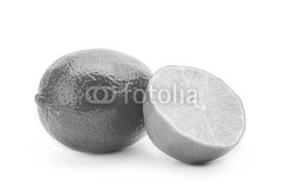 Lime isolated