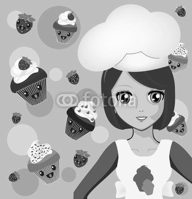 manga girl chef 2