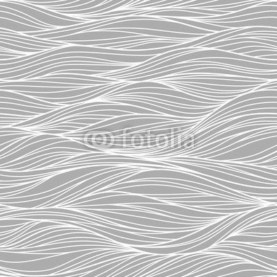 Vector seamless abstract pattern, waves
