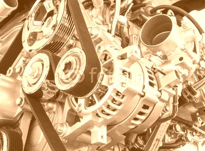 Part of car engine