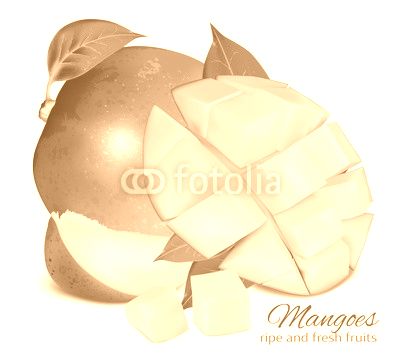 Ripe whole grapefruit with leaves. 