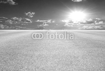 Image of green grass field and bright blue sky
