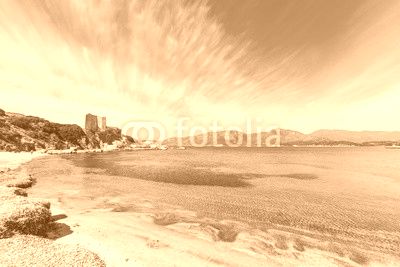 Fortezza Vecchia beach in Villasimius