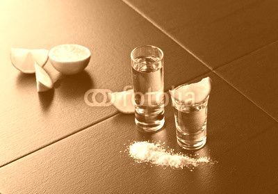 tequila , lime and salt
