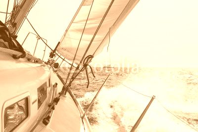 Sailing with wave