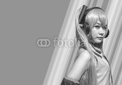 Miku Hatsune cosplay