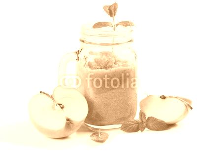 Puree of green apple.