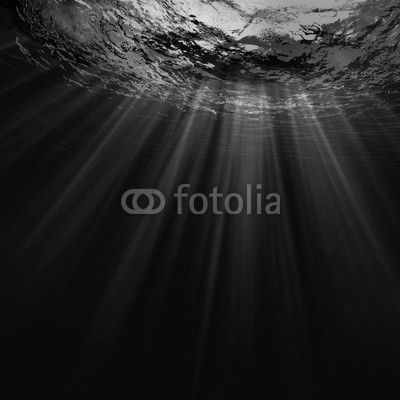 Deep water, abstract natural backgrounds