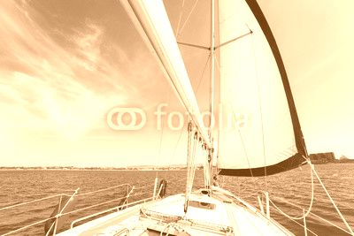 Yatch sail and desk