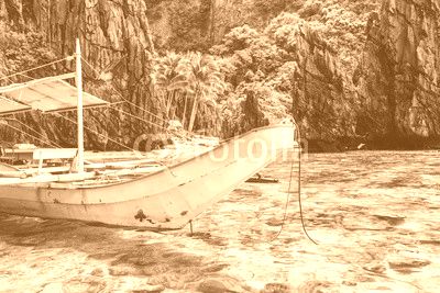 Beautiful tropical scenery in El Nido, Palawan, Philippines