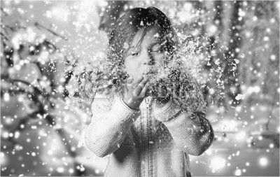 Snow.